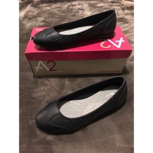 Brand new A2 by aerosoles size 8.5  black flats